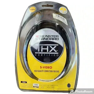 Monster Standard THX V100 SV-8 THX Certified S-Video Cable 8 feet